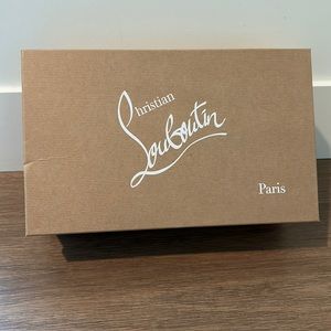 Christian Louboutin empty shoe box